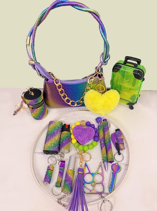 B-READY self defence Women Kids Girls Set Colorful Safety Keychain  B-REPARED 2026