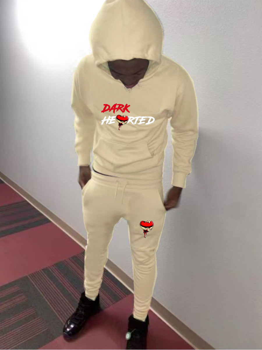 B-READY unisex Gym Sport Fashion Hooded Sportswear Couple Set