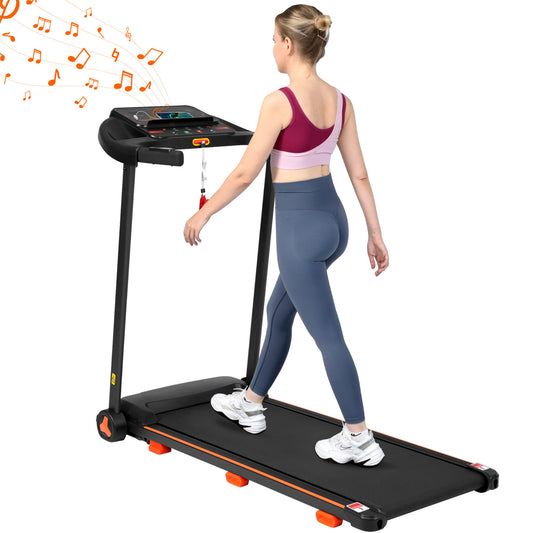 B-READY 26 Brand New Home Treadmill, 2.5HP Silent Folding Treadmill With Heart Rate Sensor, Weighing 300 Pounds, Banned Platform Temu