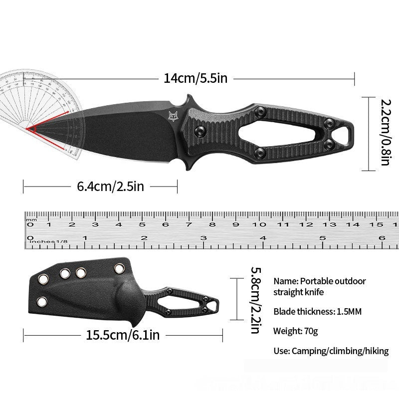 B-READY High Hardness Sharp Stainless Steel Tactical Knife B-PREPARED 2026