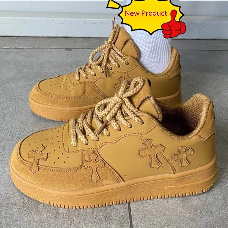 B-READY ORIGINALS Wheat Casual Sneakers unisex Retro Platform Sneaker 1995