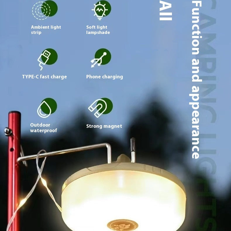 B-READY Tactical Charging Multifunctional Camping Lantern B-PREPARED 2026