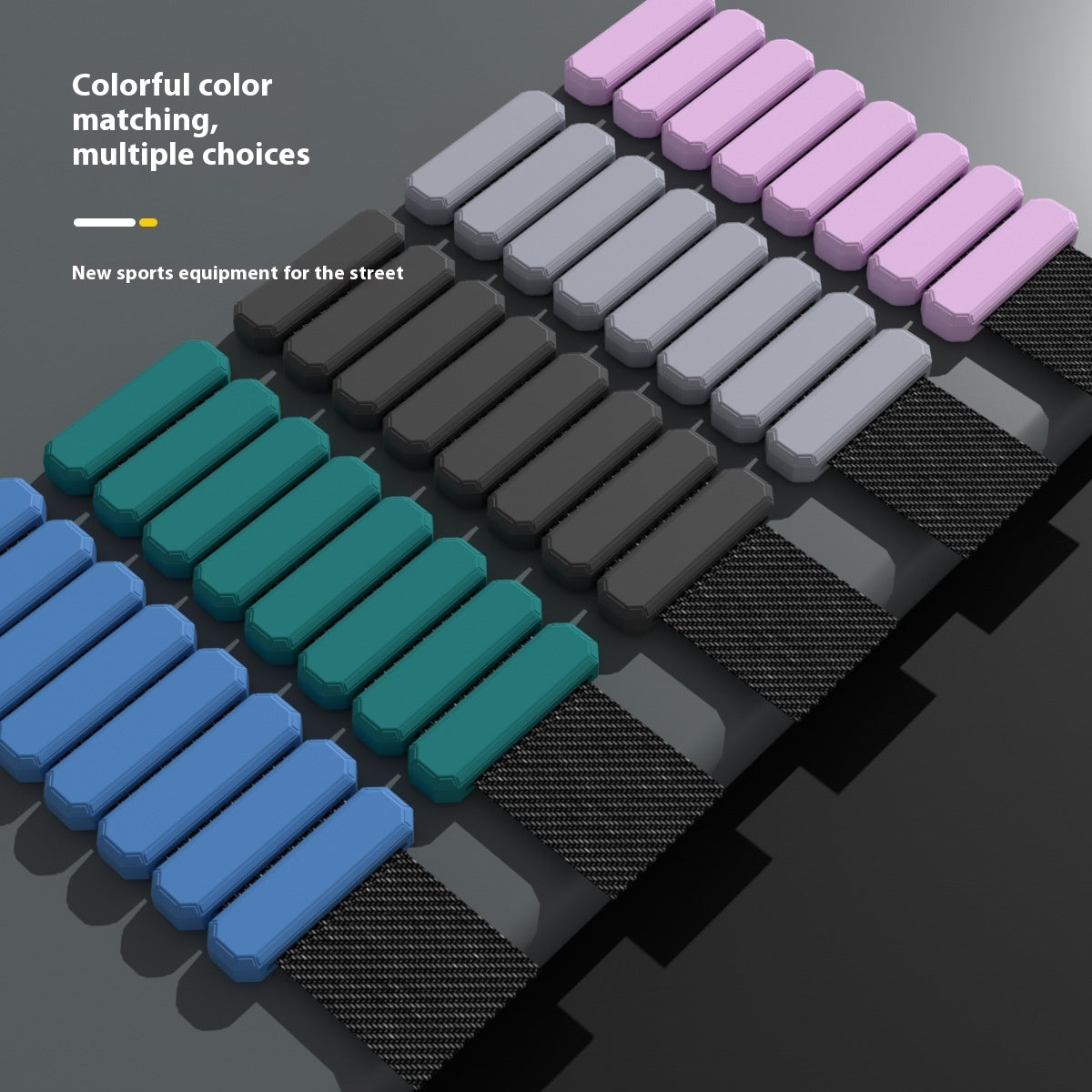 B-READY Home Solid Color Casual Invisible Fitness Sports Weight-bearing Bracelet