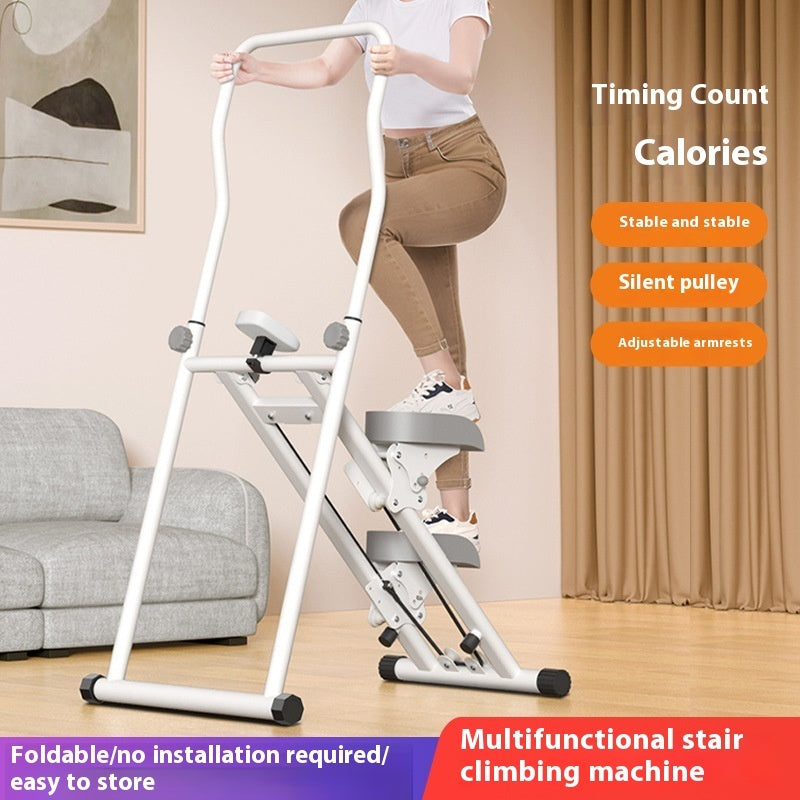 B-READY Multifunctional Climbing Machine Home Weight Loss Equipment Sports Fitness incl. Personal Trainigsplan and Course and Support