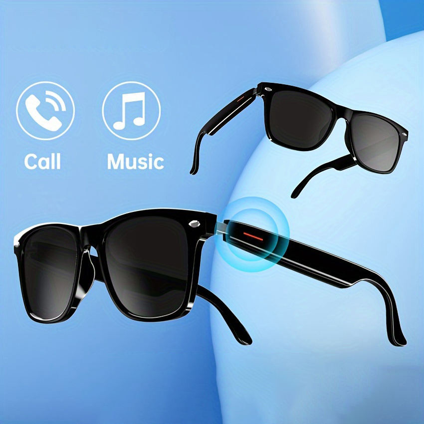 B-READY SENBONO E13 Ai Smart Glasses Outdoor Smart Sport Hands-Free Call Music Headphone Anti-Blue Eyeglasses Wireless BT Voice Sunglasses model 2026