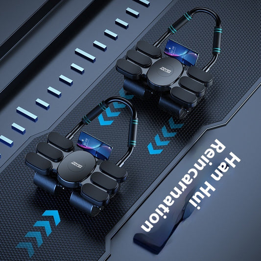 B-READY Home Four-wheel Abdominal Wheel Automatic Rebound Abdominal Muscle Training Firm Abs Thin Belly AB Roller Sports Fitness Equipment