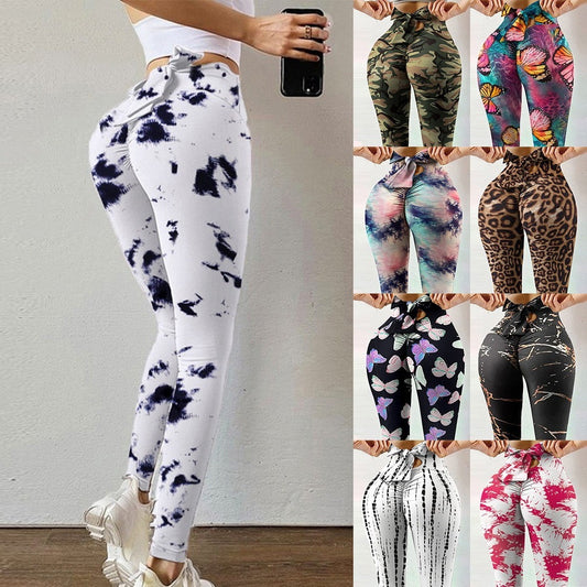 B-READY Sexy Peach Hip Hip Lifting Sport Fitness Yoga Gym Leggings
