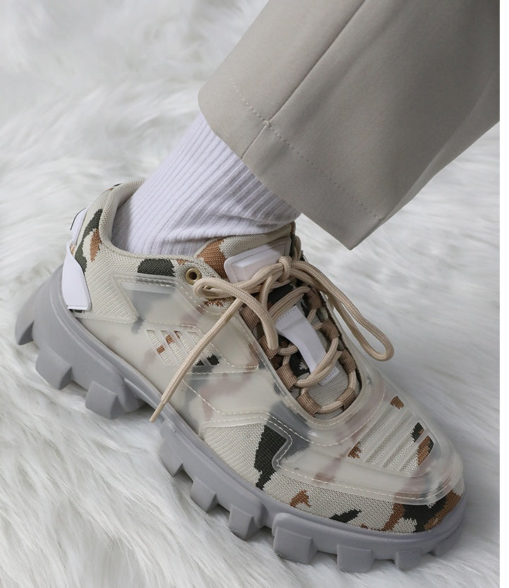 B-READY Paar Unisex-Schuhe mit dicker Sohle, Camouflage, Sport, neues Modell, limitierte Auflage 2026