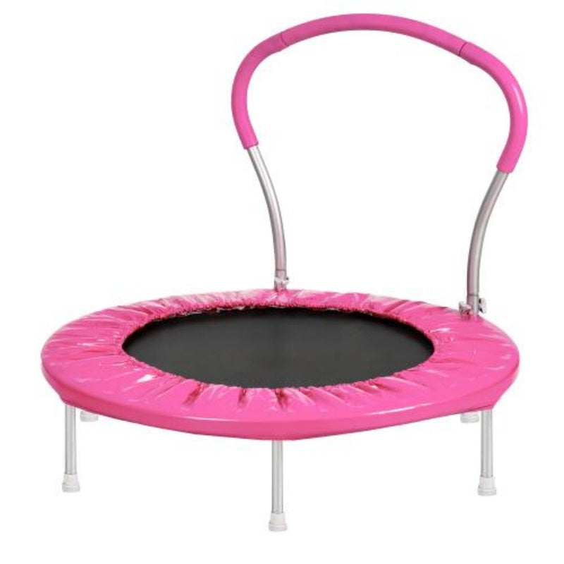 B-READY Metal Construction Trampoline With Handles. Suitable For Outdoor Children And Family Activities. Durable Design.