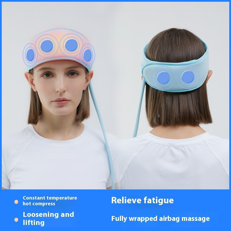 B-READY Head Massager Scalp Massage Instrument Artifact Battery Household Electric Kneading Massage Belt Hot Compress B-READY WELLNESS