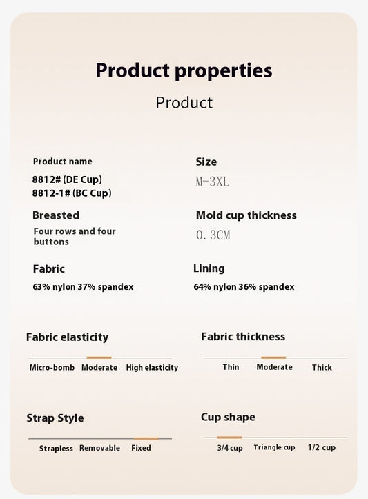 Big Cup Pregnant Woman Breastfeeding Nursing Underwear