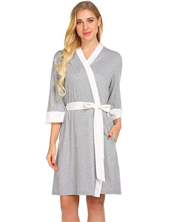 Umstandspyjama aus Baumwolle für Schwangere