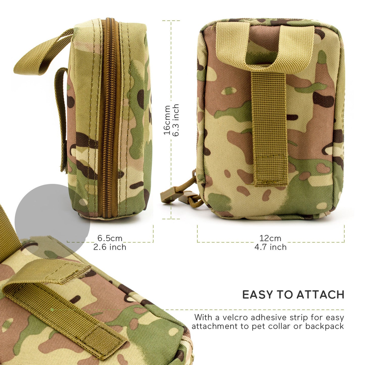 B-READY Outdoor Camouflage Multifunctional Dog Cats Pets First-aid Appliance B-PREPARED 2026