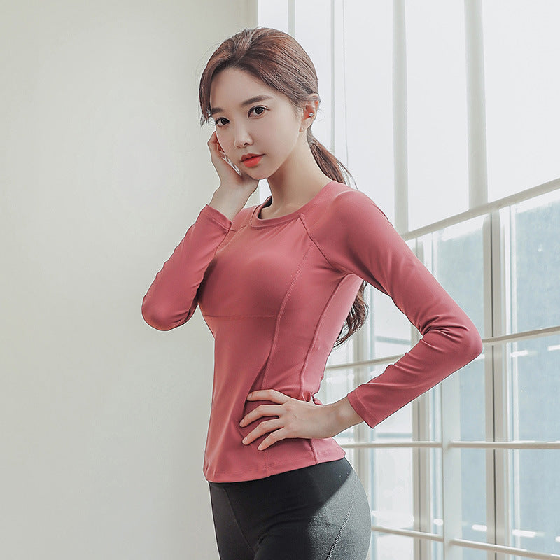 B-READY Gym Sports T-shirt Women's Slimming Sports Running