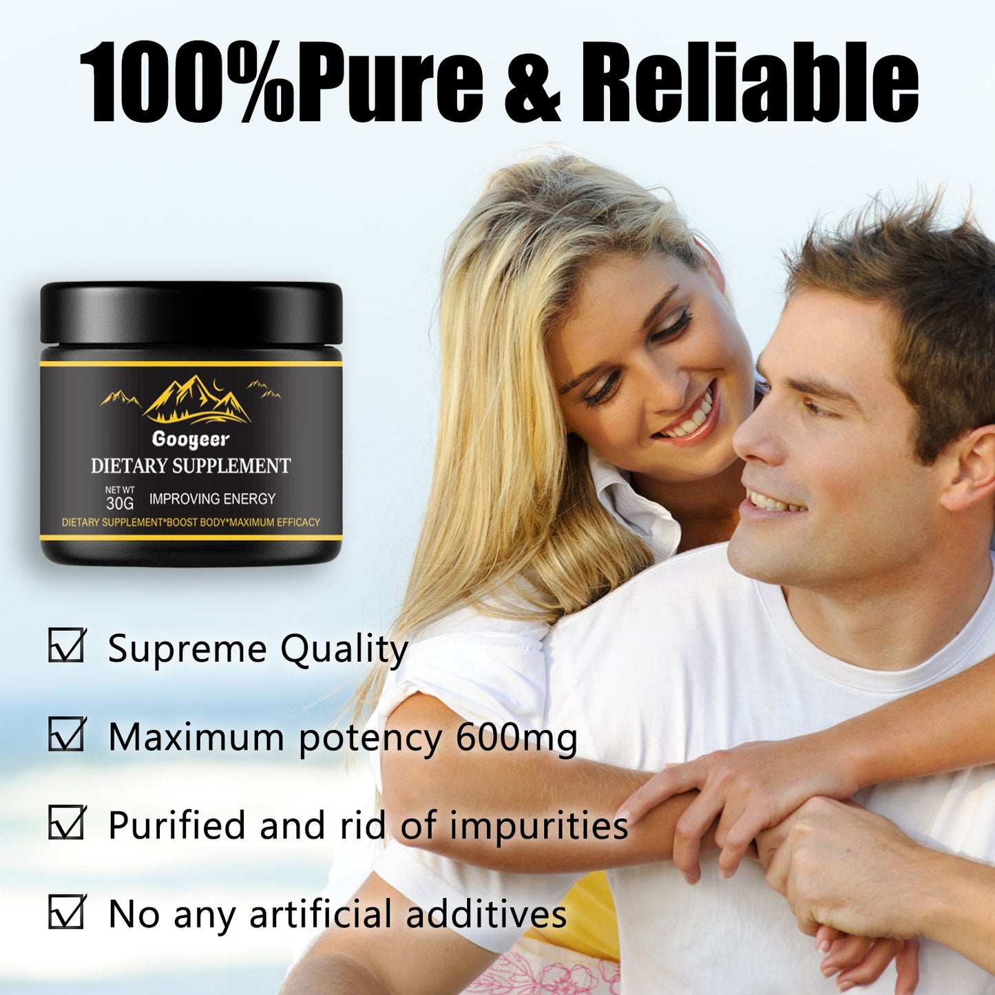 B-READY Men tewtosteron Booster Googeer Dietary Supplement Body Care Drops Steroide and Viagra Effect must try