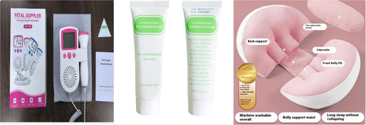 Fetaler Herzfrequenzmonitor Home Schwangerschaft Baby Fetal Sound Herzfrequenzdetektor Set