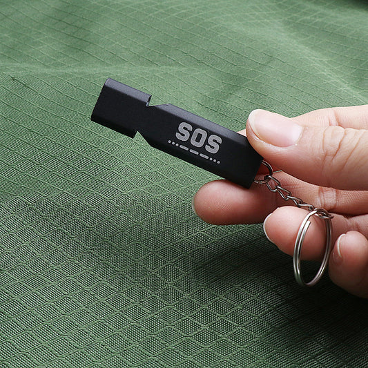 B-READY Public Survival First Aid Whistle Double Tube Outdoor Survival Help SOS B-PREPARED 2026