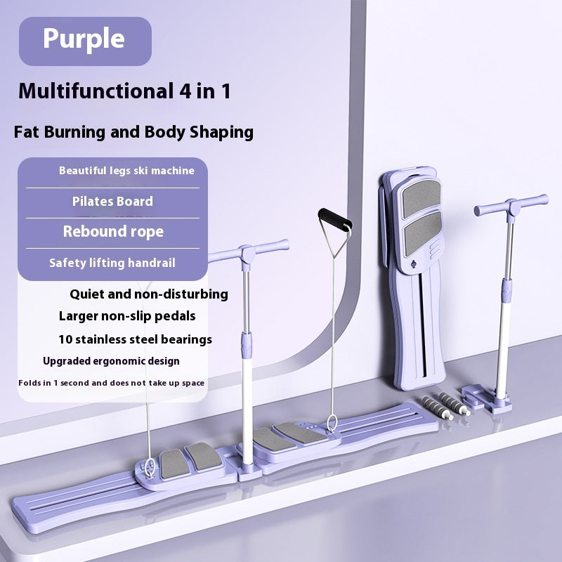 B-READY Home Split Supine Board Multi-functional Belly Reduction Fitness Board incl. Fat loss weight loss Course