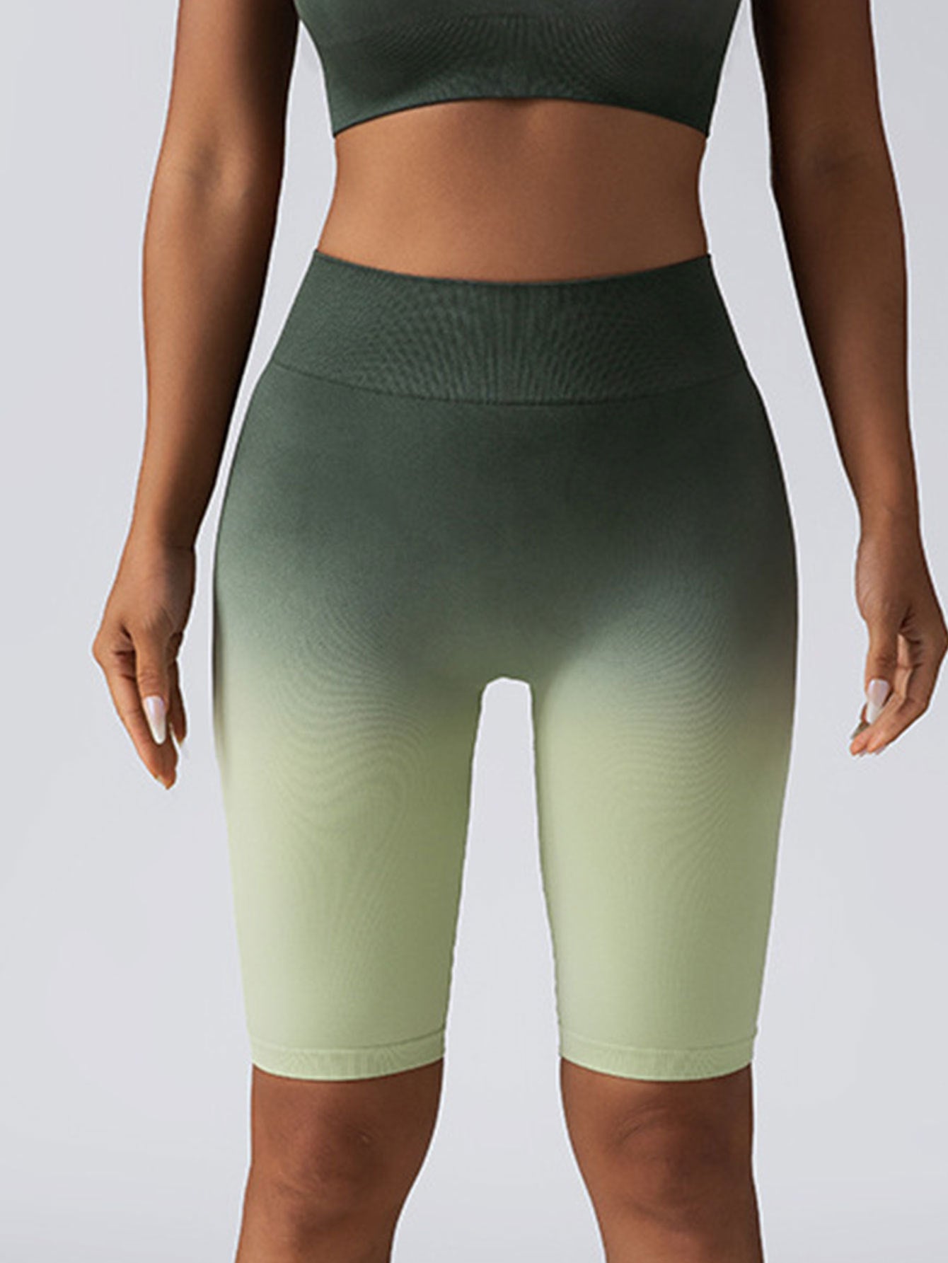 B-READY 2 Pack Workout Shorts For Women Scrunch Butt Lifting High Waisted Yoga Gym Seamless Booty Biker Shorts