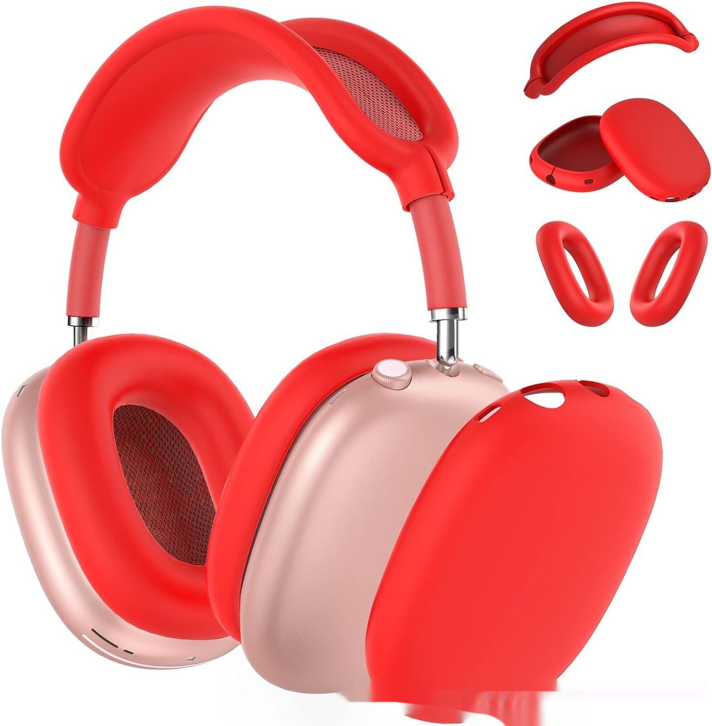 B-READY Gym Sport Running Fitness Headphone Head-mounted Bluetooth With Mic Noise-canceling Bass Boost new Model 26 Earphone Case Silicone Earphone Case Bluetooth Headphone Case Head-mounted Protective Case