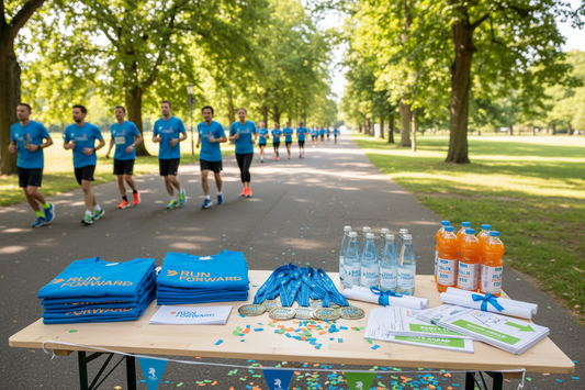 🔵 HYBRID RUN PAKET - Lokal, Stressfrei, Ohne Behördenstress

Lokales Event mit professioneller Betreuung! Perfekt für Firmen &amp; Schulen die ein echtes Event wollen, aber ohne Straßensperren.

✅ Was ist enthalten:
🎽 Event-Trikots - Mit eurem Logo (physisch geliefert)
🗺️ Empfohlene Strecken - Lokale Routen (Parks, Uferwege, Runden)
📍 Lokaler Startzeitraum - Organisation &amp; Beschilderung
🚰 Getränke am Treffpunkt - Wasser &amp; Iso-Getränke
🏅 Physische Medaillen - Für alle Finisher
📜 Zertifikate - 