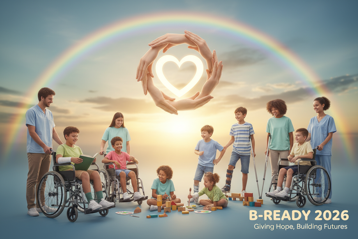 🌍 Meta-Titel:
B-READY Charity Spende 2026 | Gemeinsam für Kinder &amp; Hoffnung

📝 Meta-Beschreibung:
Unterstütze Kinder mit Krebs &amp; Behinderungen mit einer Spende an B-READY Charity 2026.
Deine Hilfe schenkt Therapie, Bewegung &amp; neue Hoffnung.