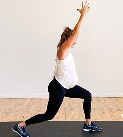 Pregnancy Intermediate Workout Guide - 8 Week Safe Program with Nutrition Plan