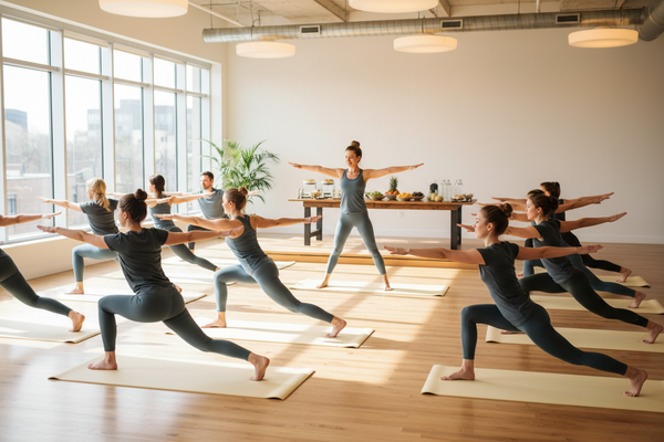 🧘♀️ TEAM YOGA &amp; RECOVERY - Beliebtestes Firmen-Paket!

60-320 Minuten Regeneration &amp; Teamflow! Professionelles Yoga-Erlebnis für Ihr Team - nach dem Firmenlauf oder als eigenständiges Event.

✅ Was ist enthalten (€1,500):
🧘 60-320 Minuten Programm - Yoga, Stretch, Regeneration
👨🏫 1-2 Zertifizierte Trainer - Professionell &amp; erfahren
🧘♂️ Yoga-Matten Premium - Für alle Teilnehmer gestellt
💧 Getränke - Wasser, isotonisch, Tee
🎯 Teamflow-Fokus - Gemeinsame Übungen &amp; Entspannung
📋 Komplett