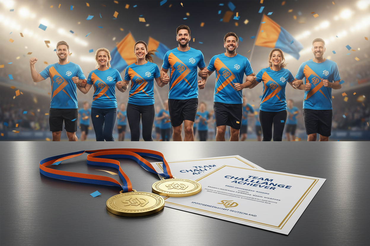 🏆 VEREIN &amp; CLUB CHALLENGE - Für eure Mitglieder!

Das Event für Sportvereine &amp; Clubs! Stärkt den Zusammenhalt und bietet euren Mitgliedern ein besonderes Erlebnis!

✅ Komplett-Paket (€400 für 25 Personen):
🏃 5-10 km Vereins-Run - Für alle Mitglieder
🎽 Vereins-Trikots - Mit Vereinslogo &amp; Farben
🏅 Vereins-Medaillen - Für alle Teilnehmer
📜 Urkunden - Personalisiert